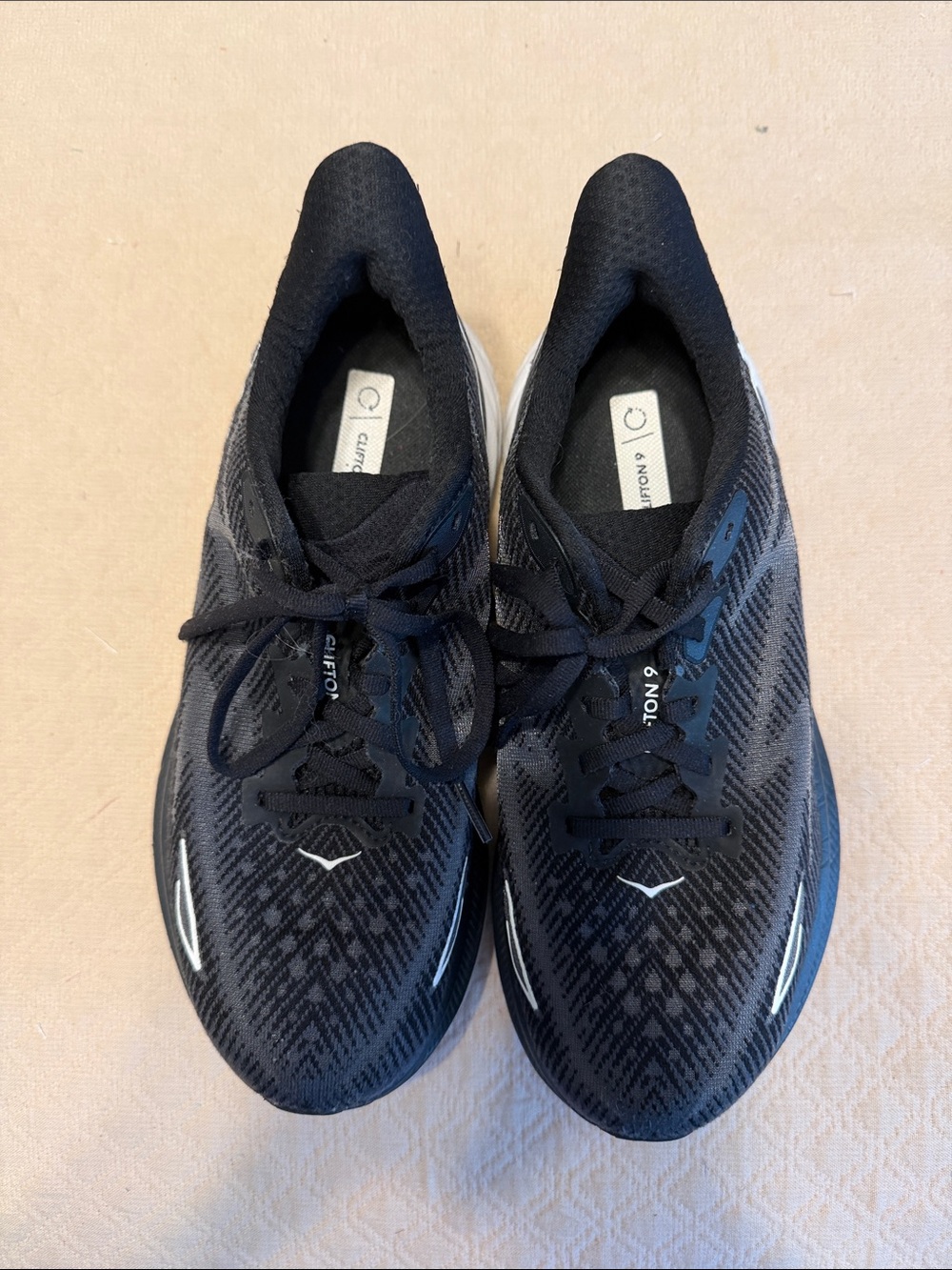 Hoka ladies Black Athletic Running Shoes